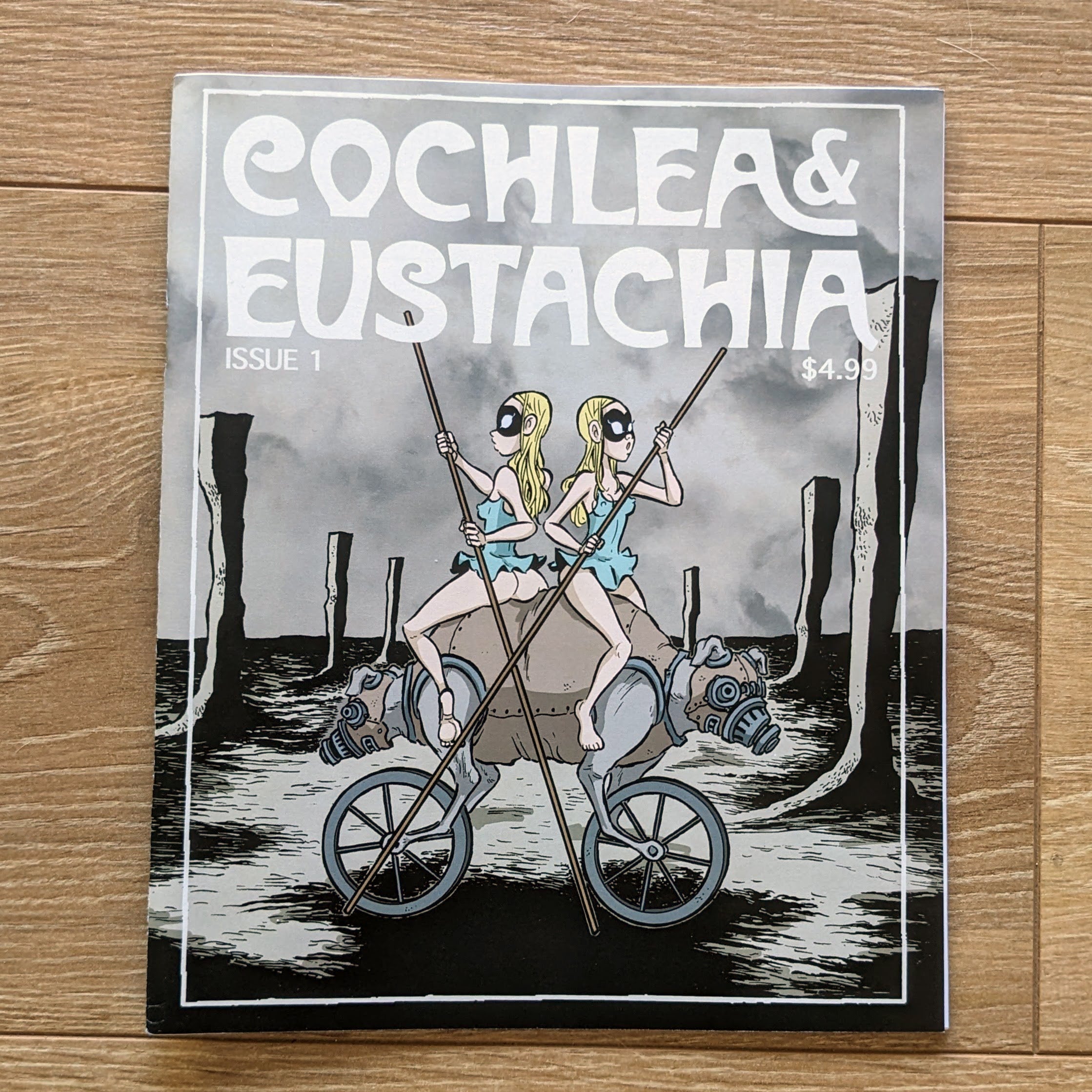 Cochlea & Eustachia ( #1 to #4 )by Hans Rickheit (Self publishing)
