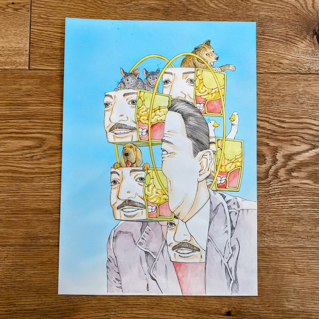 Shintaro Kago original painting