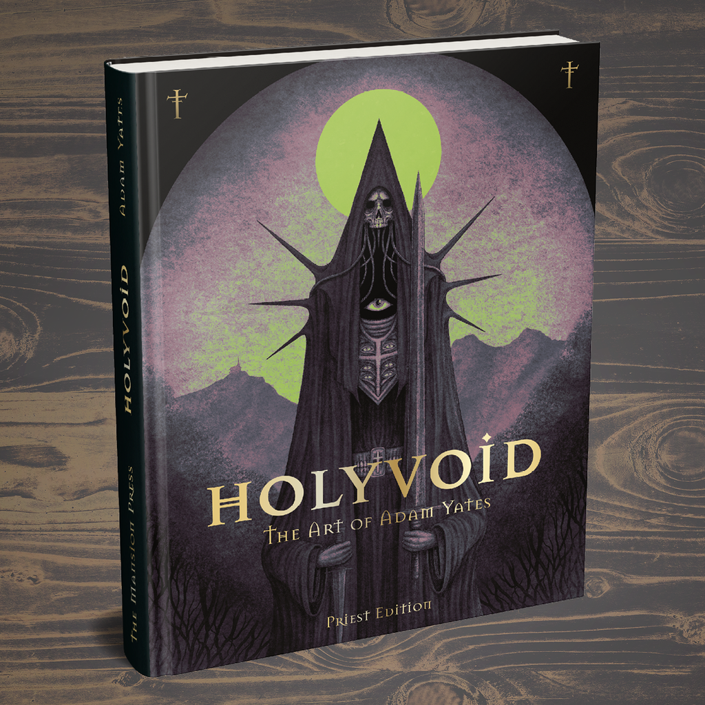 Holyvoid – Adam Yates | Dark Occult Art Book | The Mansion Press