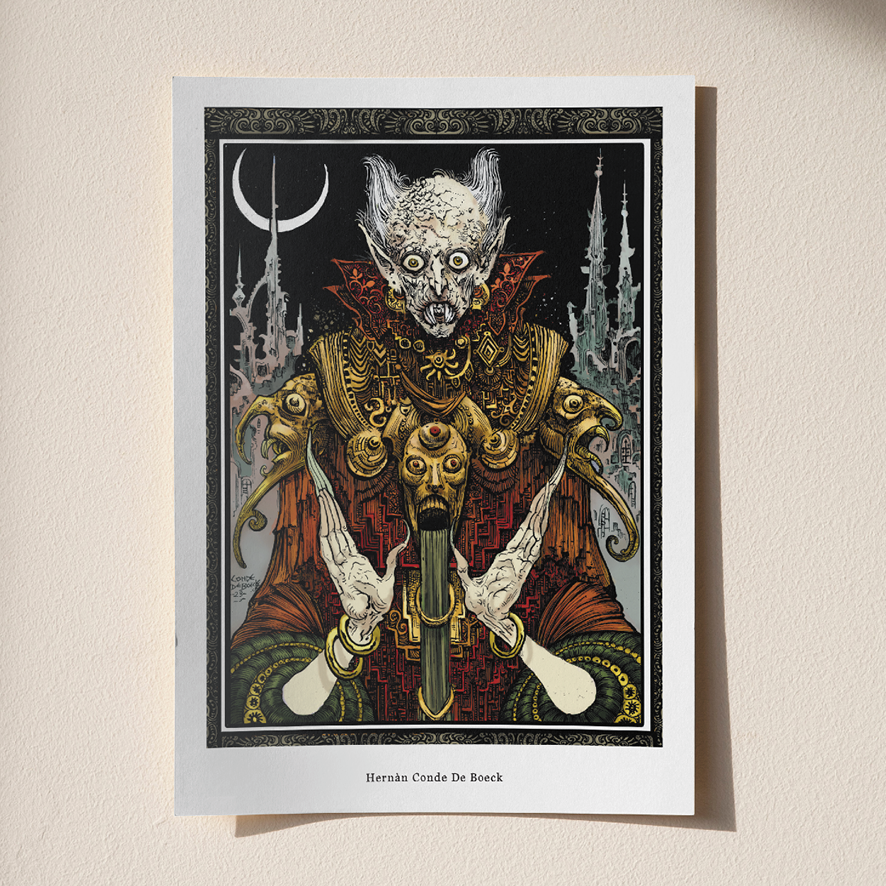 Vampires Prints by Hernàn Conde de Boeck