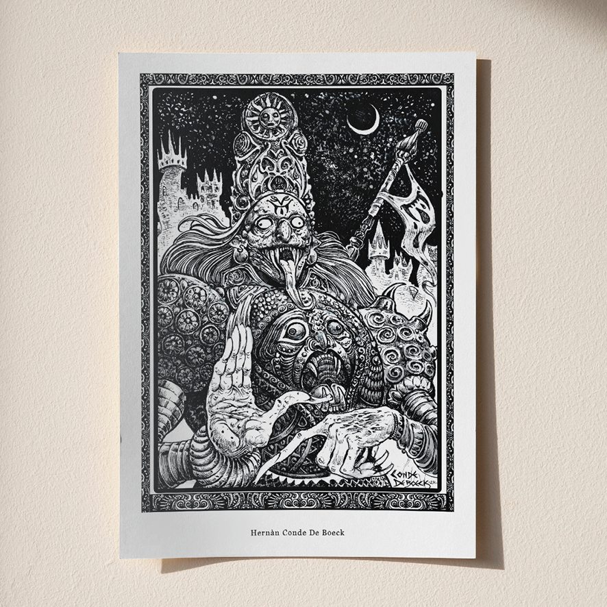 Vampires Prints by Hernàn Conde de Boeck