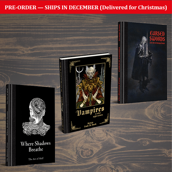 Vampires + Cursed Swords + Where Shadows Breathe